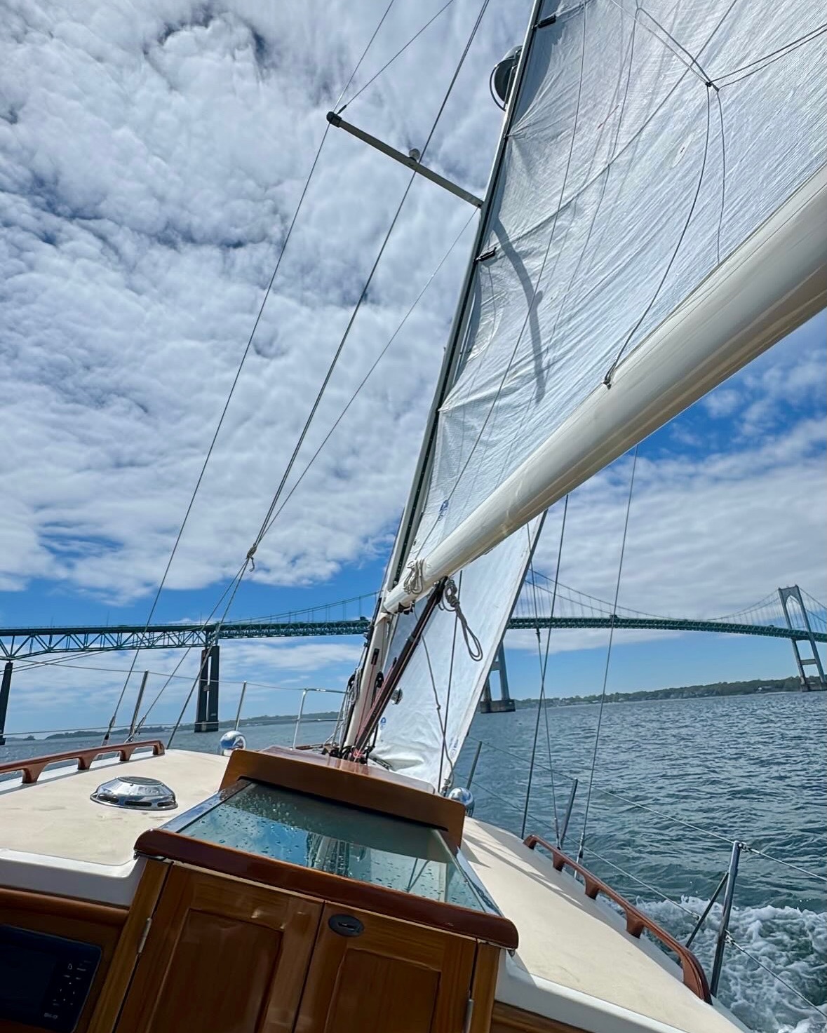 Sailboat in rhode island